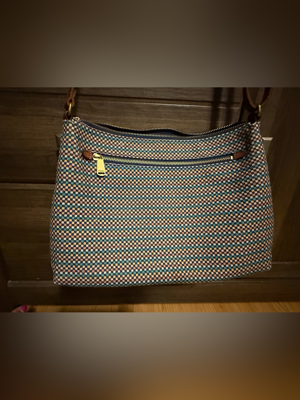 Fossil purse/pocketbook Brown and Multi-Color - Picture 3 of 4